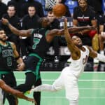 Cleveland Cavaliers v Boston Celtics - Emirates NBA Cup