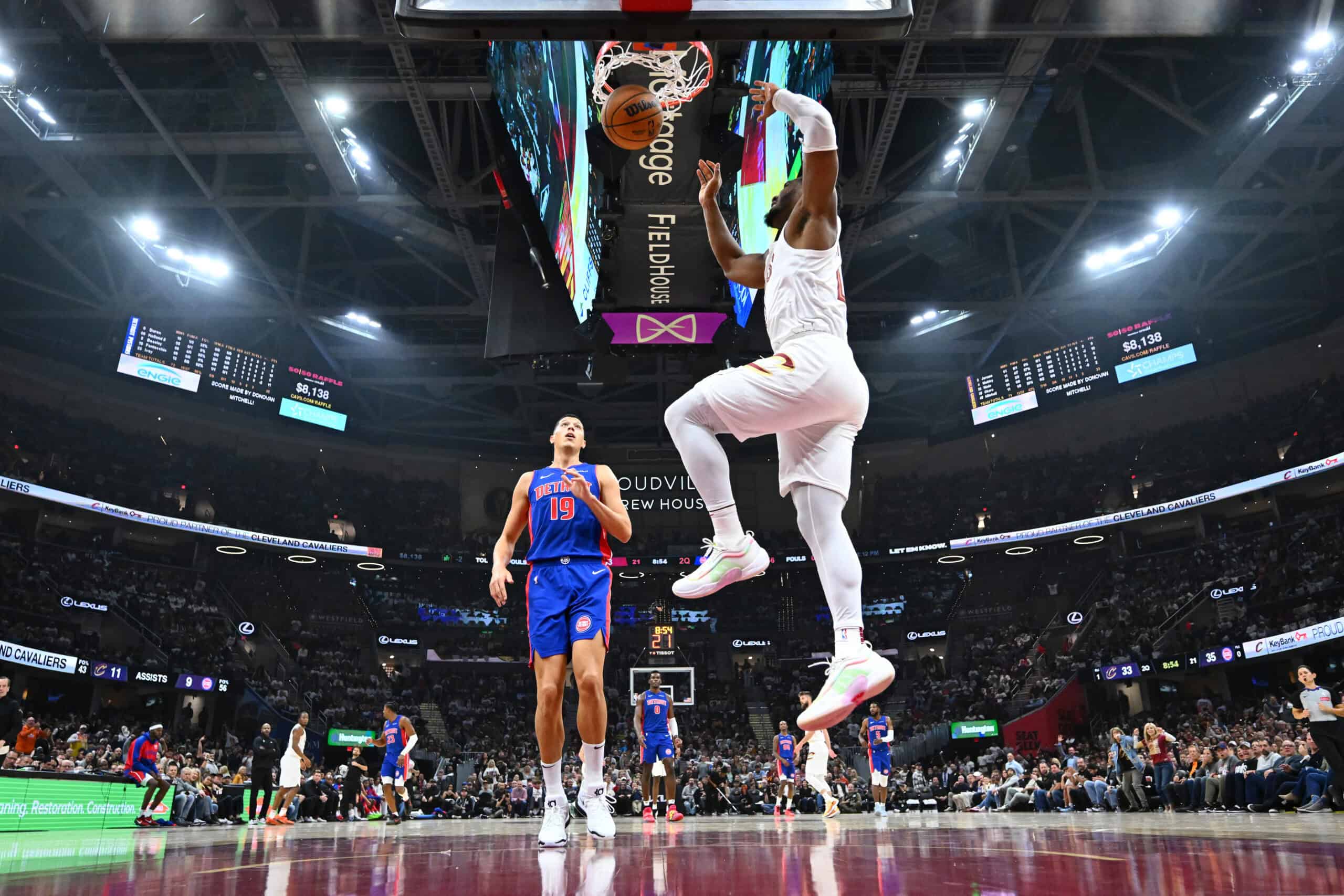 Cavs Extended Notable Win Streak Against Pistons On Monday