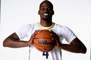 NEW ORLEANS, LOUISIANA - SEPTEMBER 30: Javonte Green #4 of the New Orleans Pelicans poses for a photo during media day at Smoothie King Center on September 30, 2024 in New Orleans, Louisiana.