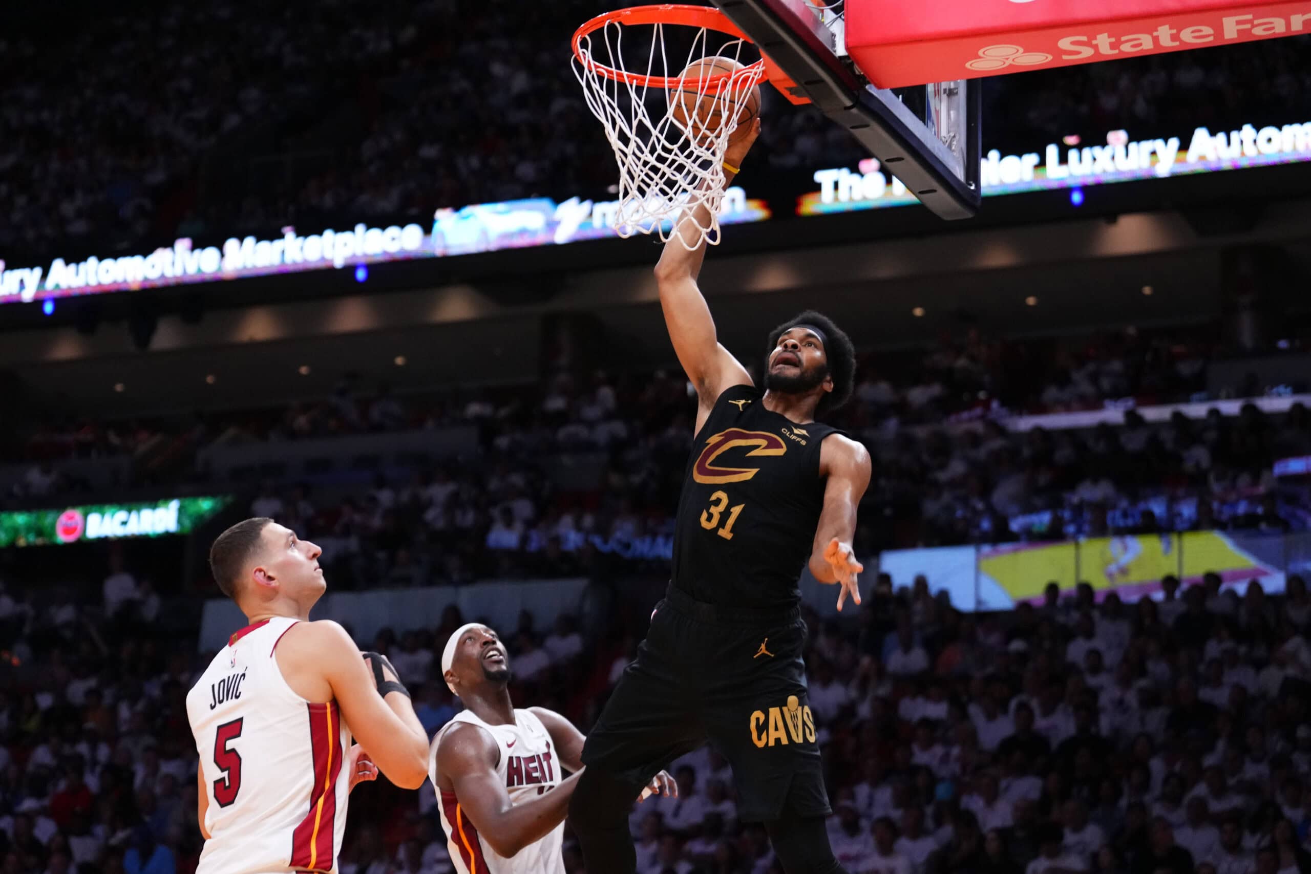 Jarrett Allen Notches Notable Playoff Career High Against Heat