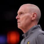 NEW YORK, NEW YORK - OCTOBER 25: Head coach Rick Carlisle of the Indiana Pacers looks on from the bench in the first half against the New York Knicks at Madison Square Garden on October 25, 2024 in New York City.